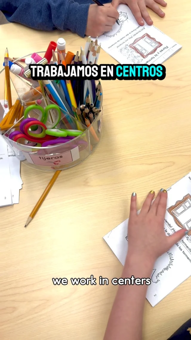 After reading a story from @aventurasinlearning , we used centers to extend the learning in a fun and engaging way! 

Students rotated through activities like coloring the book, playing memory games, matching puzzles, completing comprehension sheets, and the most exciting one :testing our Phase 3; iPad games. designed to help them work independently! This phase 3 is coming soon!!!🤩🤩

Every 7 minutes students  rotate to the next station. 

We had so much fun! 

#iteachspanish #elementaryspanishteachers #profe #aventurasinlearning #spanishteacher #maestradeprimaria